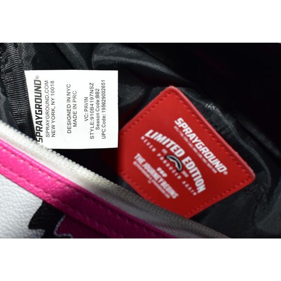 B8 NWT UNITED SHARKS OF SPRAYGROUND Limited Ed One Trillion Dollar Bill Tag Bag - Picture 6 of 7